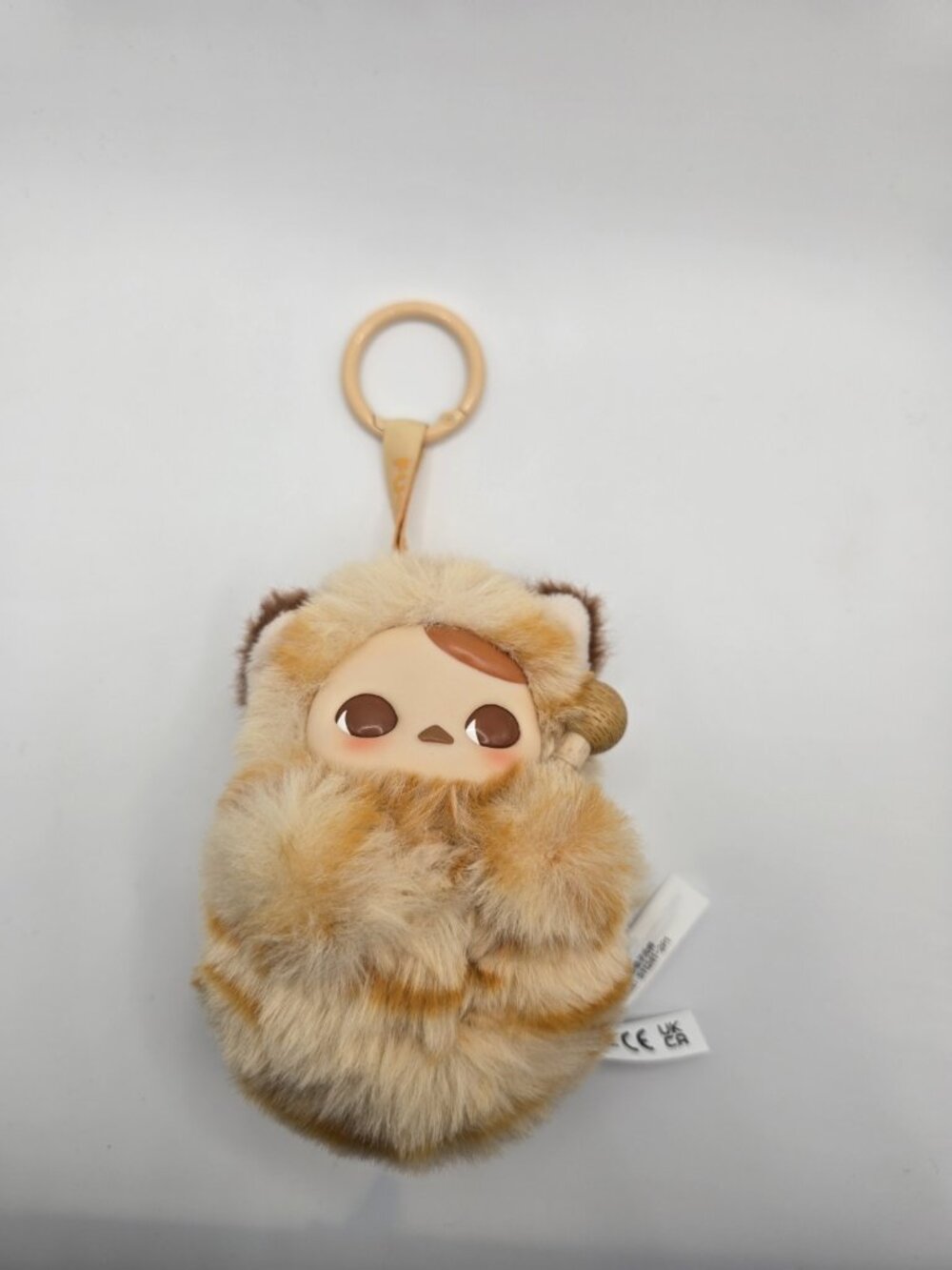 AUTHENTIC POP MART x Pucky Tap Tap Babies Orange Tabby Plush Pendant WEALTH